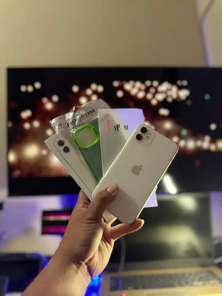Iphone 11 64GB White Putih SINYAL REGRIS