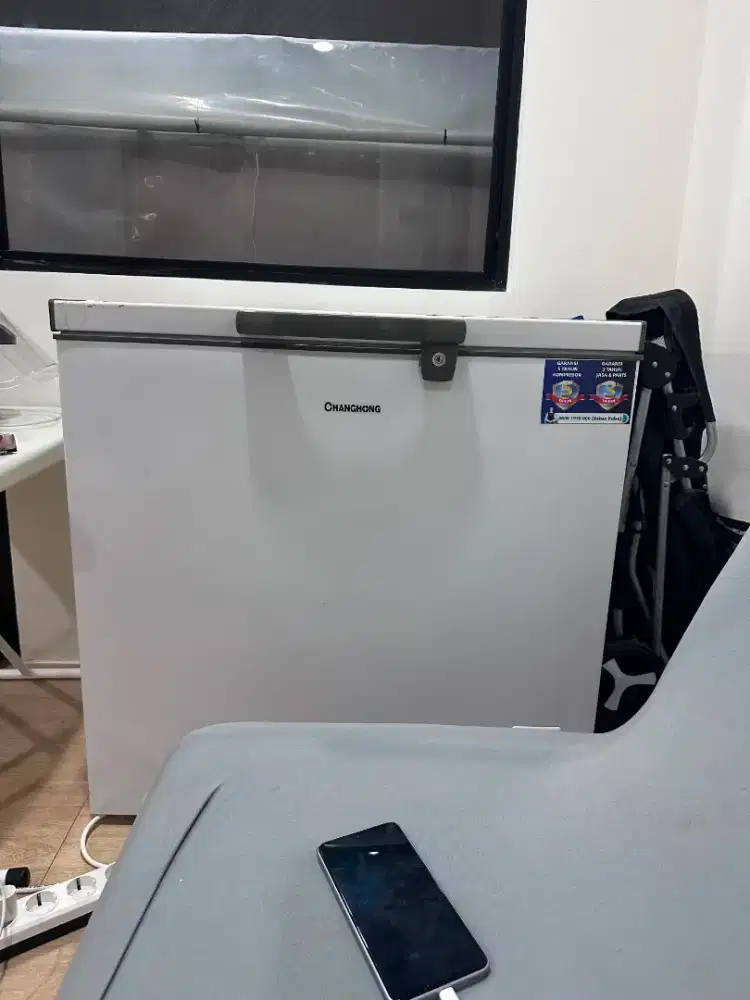 FREEZER KULKAS CHANGHONG 210 LITER 3 BULAN PAKAI