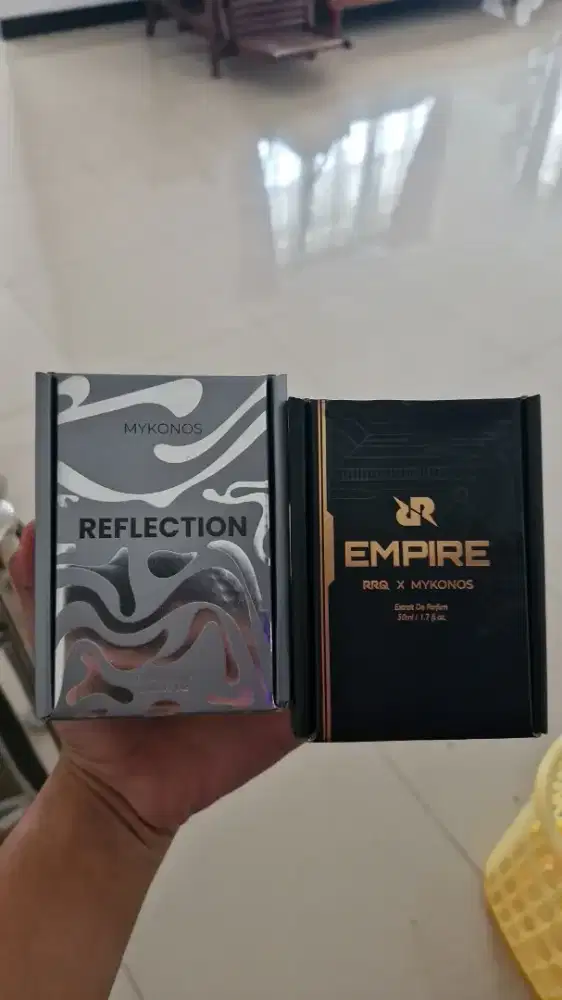 wts parfume mykonos reflection 95% dan mykonos empire 98%!!