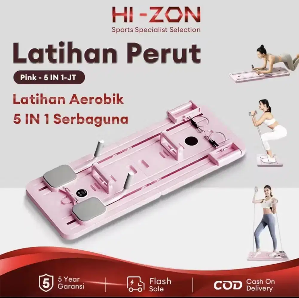 Ready papan pilates papan olahraga perut