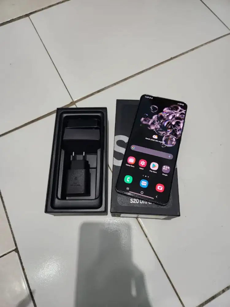 Samsung S20 Ultra 12/128 Sein fullset mlusss like new jossss