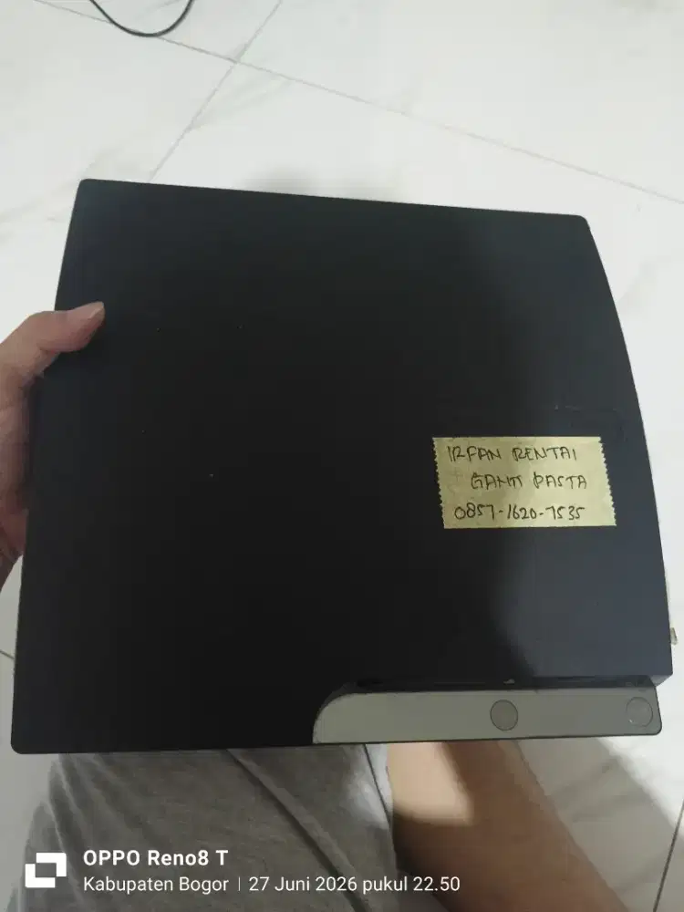 Jual PS3 slim seri 25 500gb
