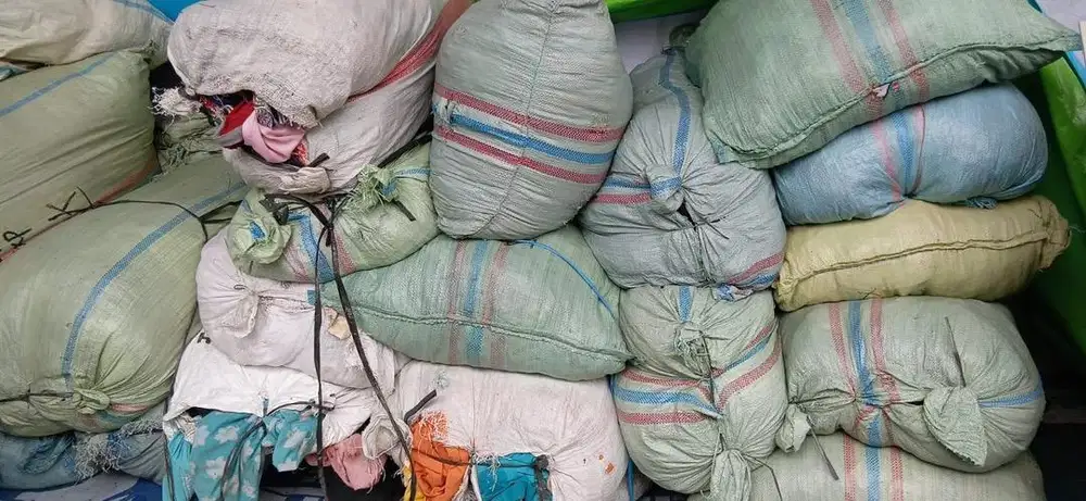 Baju seken reject untuk lap dan ambil kancing dll murah perball