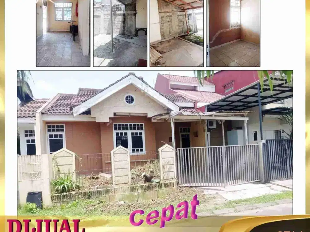 DIJUAL RUMAH 1 LANTAI DI NUSALOKA BSD BUMI SERPONG  TANGERANG SELATAN