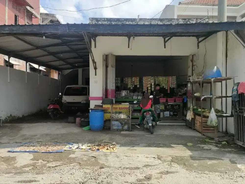 Rumah Usaha (Luas 592m2) Nol Jalan Waru Sidoarjo