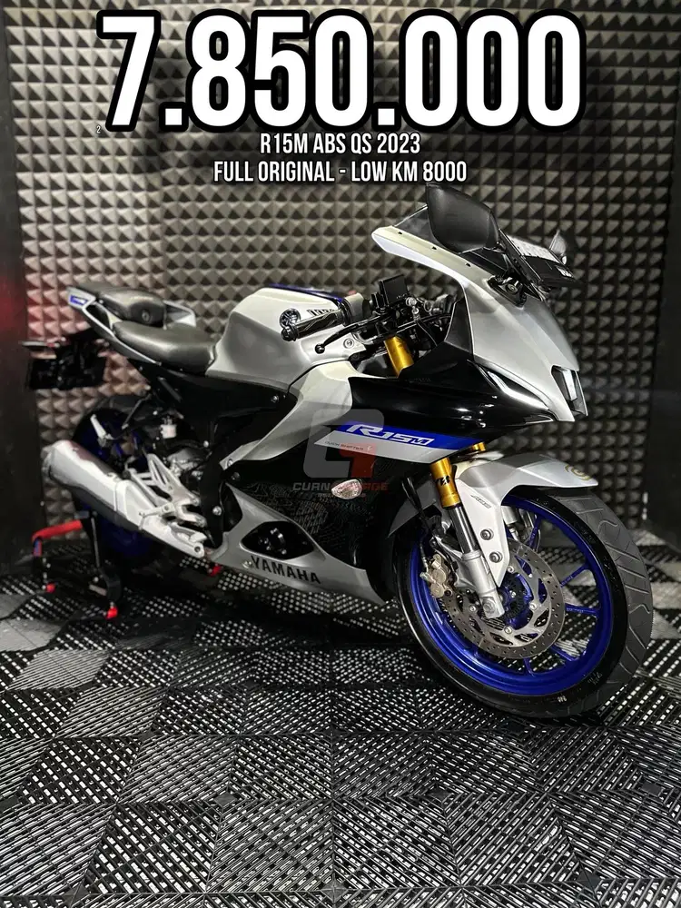 R15M OR R 15 M ABS QS 2023 FULL ORIGINAL LOW KM 8XXX PERAK RAWATAN BRO