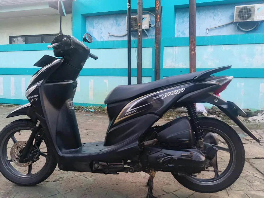Honda beat pop fi esp 2015 stater halus mulus terawat