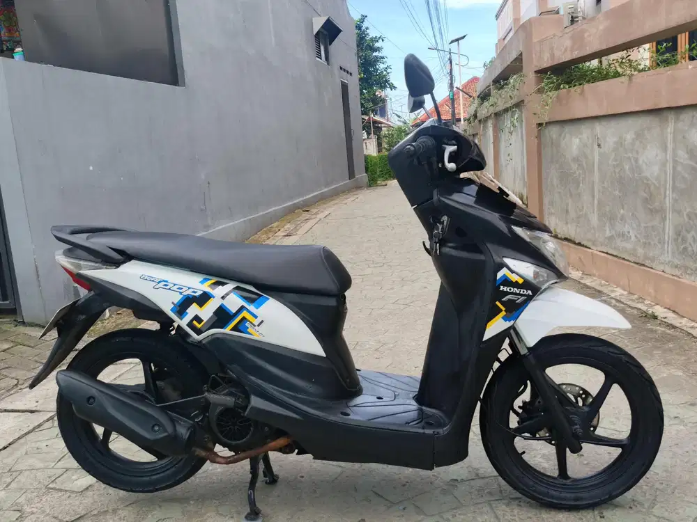 Honda beat fi esp pop 2017 stater halus mulus terawat