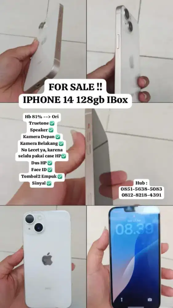 Iphone 14 || 128gb ex IBox