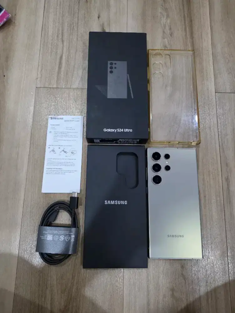Samsung S24 ultra 12/256 fullset,dus ori,kabel ori,imei bukan ori(sein