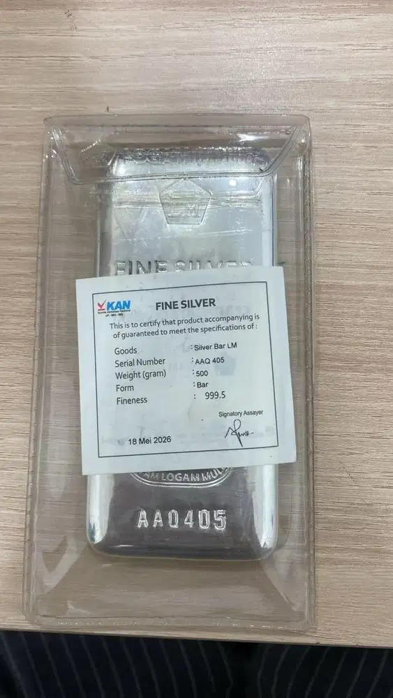 PERAK ANTAM 500 GRAM