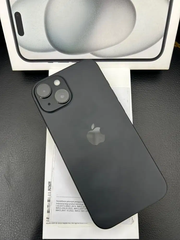 Iphone 15 , Black , 128GB IBox