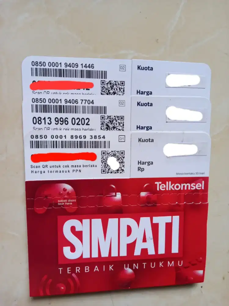 Telkomsel simpati 11 digit angka nomor cantik