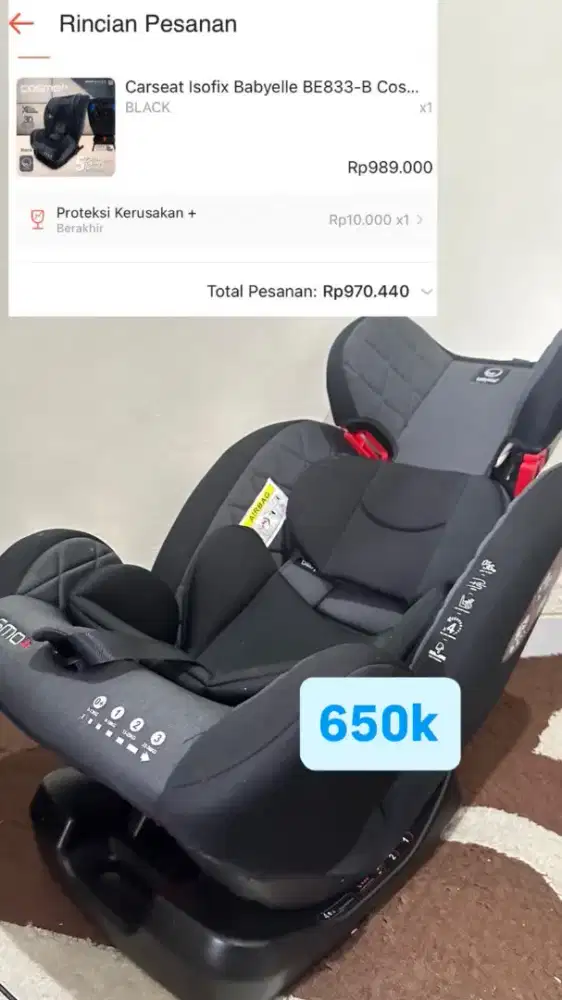 Carseat Babyelle