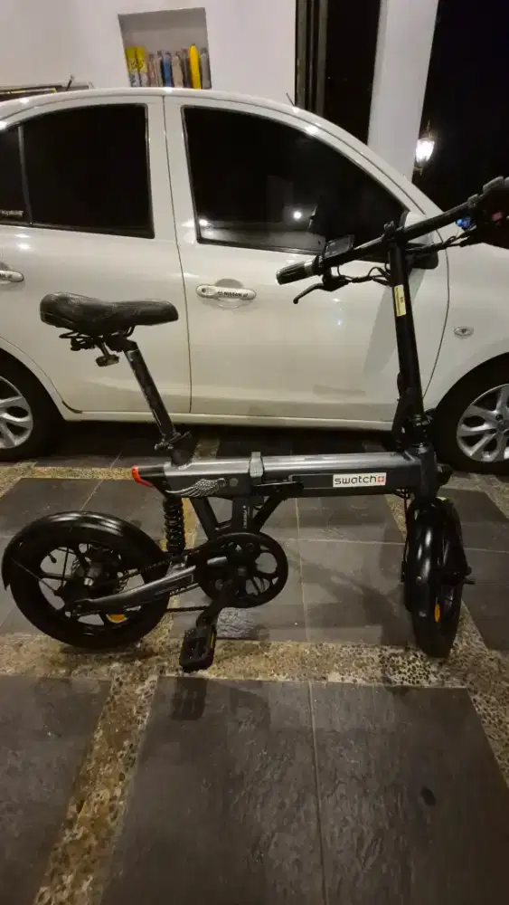 Sepeda listrik lipat xiaomi z 16 abu2