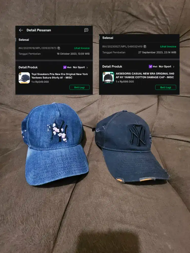 New Era Cap / Topi (original)