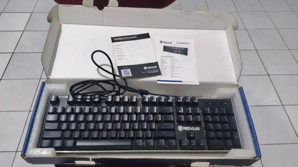 Jual Keyboard Rexus Legionare MX 10 daripada nganggur