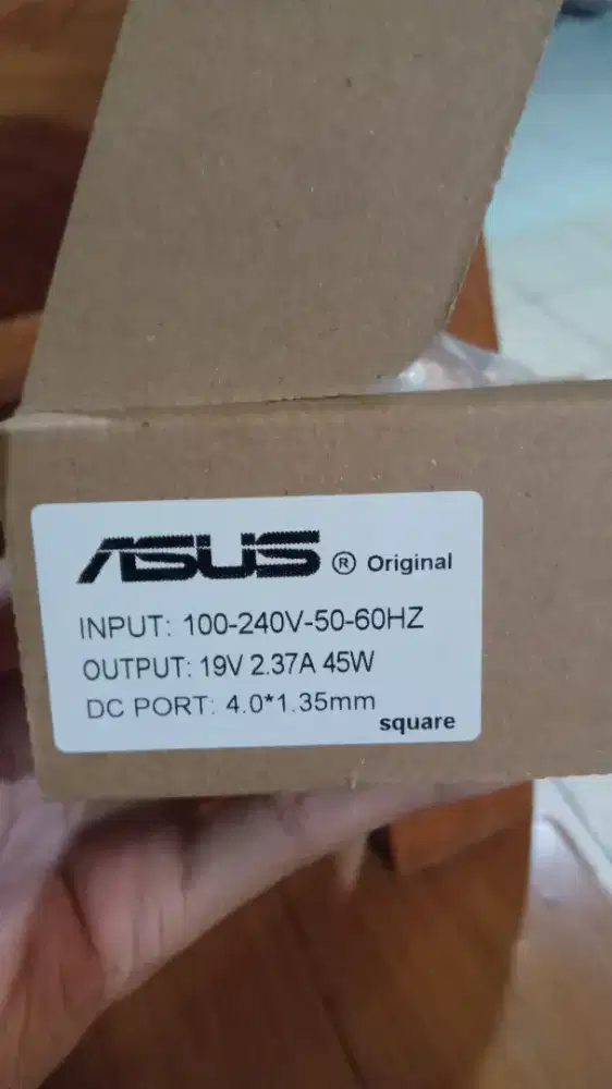 Casan ASUS Ori 45W 19V 2.37A Jack 4.0x1 .35mm Square-Normal