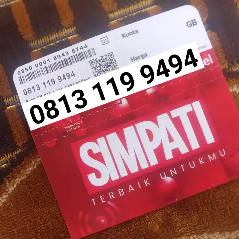 Nomor Cantik Telkomsel Simpati 11 Digit