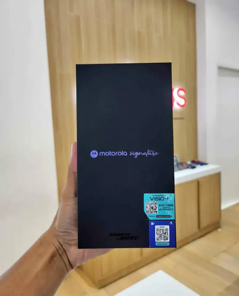 Motorola signature segel box