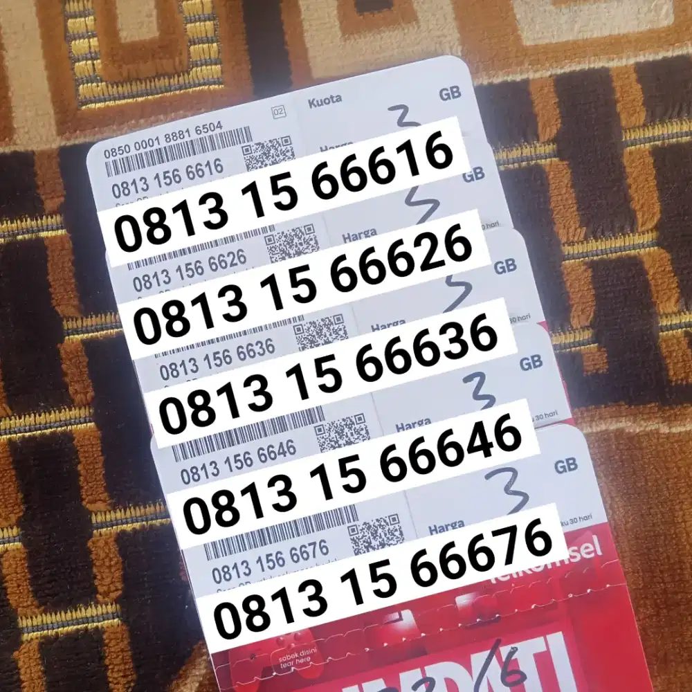 Nomor Cantik Telkomsel 11 Digit