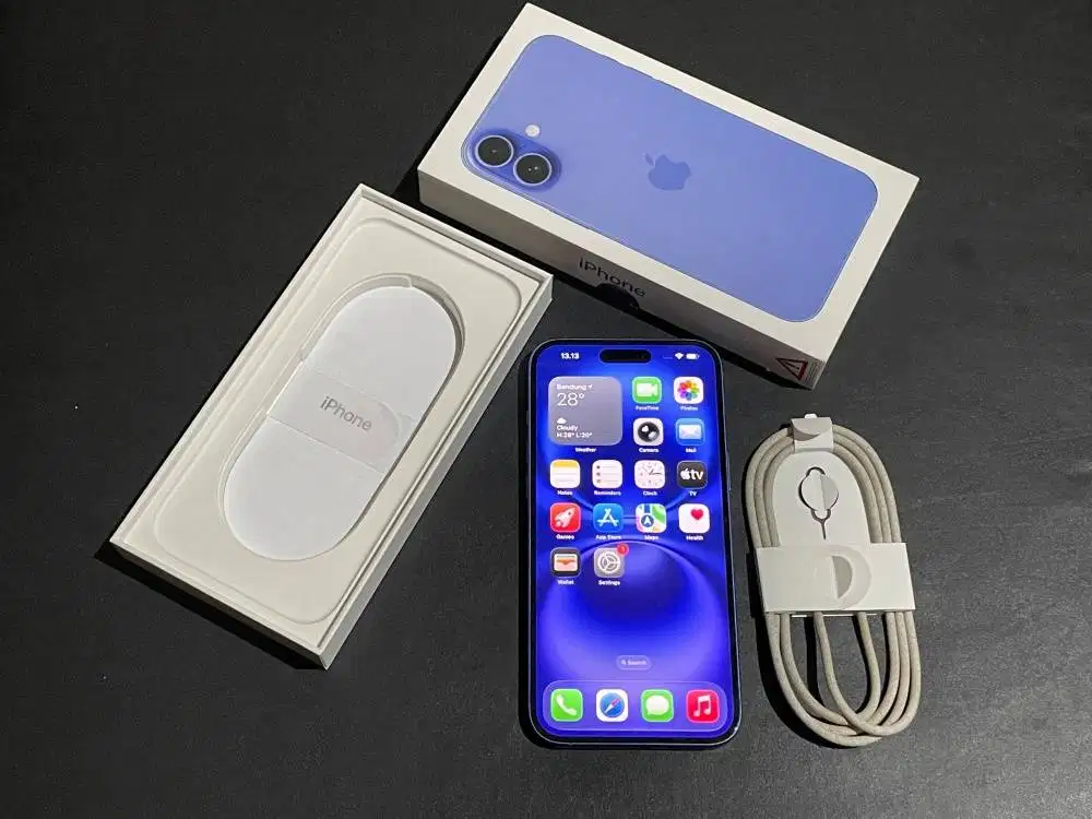 iPhone 16 Plus 128gb Ultramarine Digimap Fullset Ori