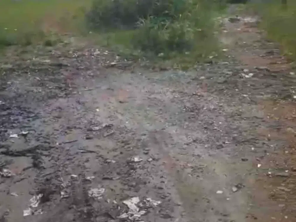 Tanah Murah Banget Jalan Kaki Ke Stasiun Sudimara Bentuk Kotak, 4200meter Cuma 4.5Jt/m NEGO SAMPAI JADI