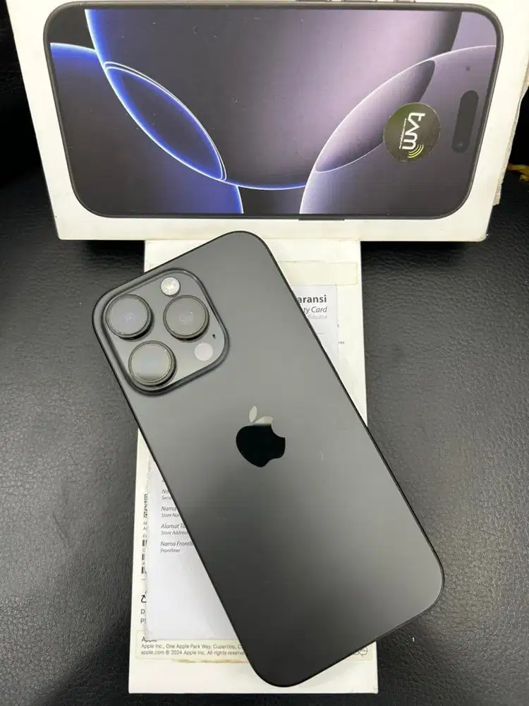 Iphone 16 Pro , Space Black , 256GB IBox