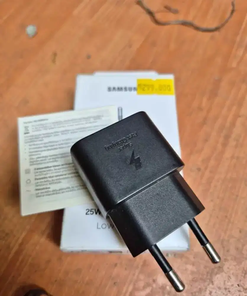Charger Samsung 25W Fast Charging Adapter Original