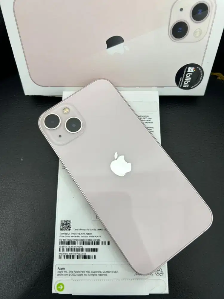 IPhone 13 , Pink , 128GB IBox