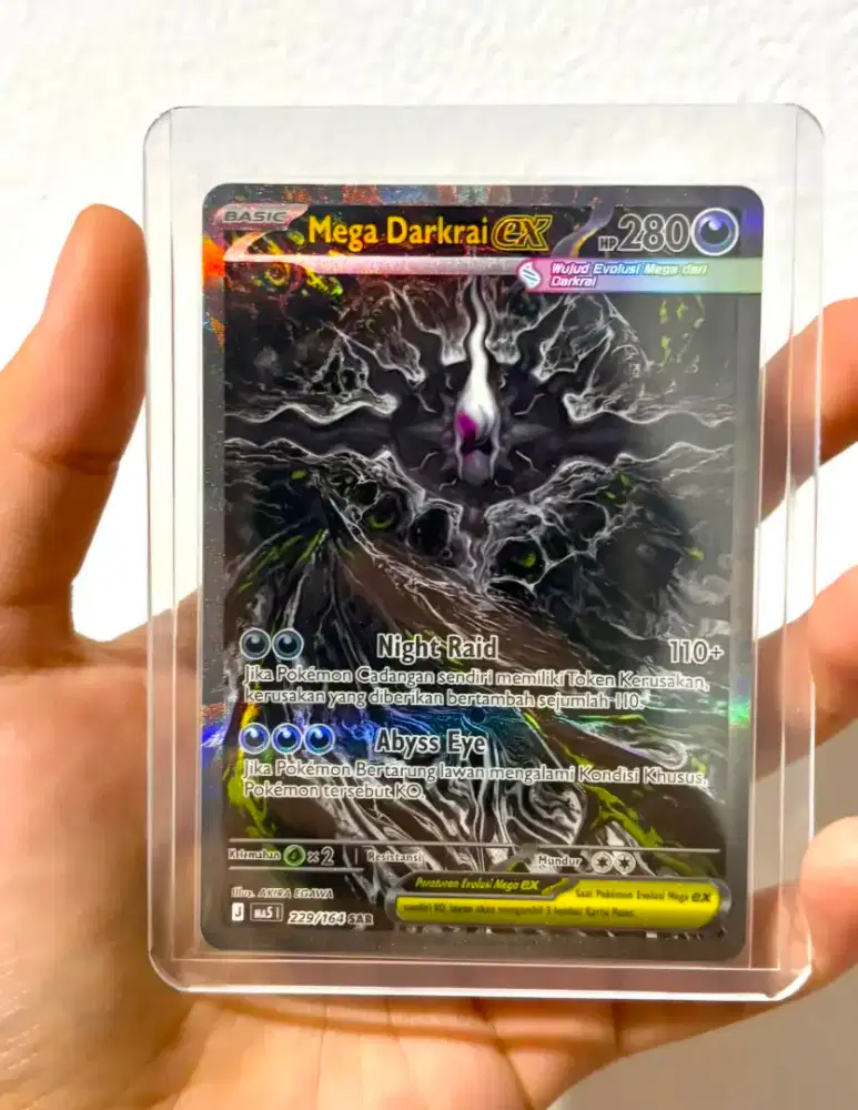 ID Ancaman Bayangan Mega Darkrai EX SAR MA5 #229/164 NM