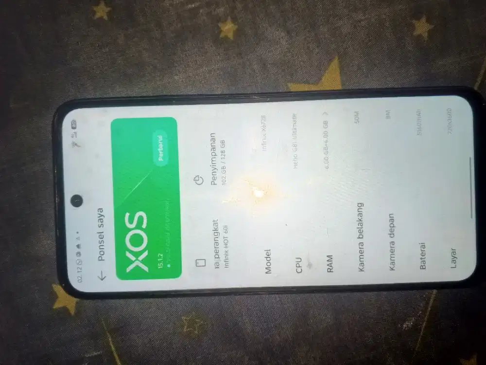 Infinix hot 60i 6/128 fullset
