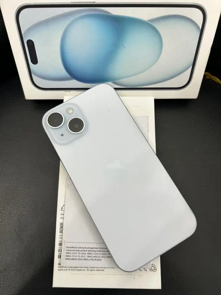 IPhone 15 , Blue , 128GB IBox