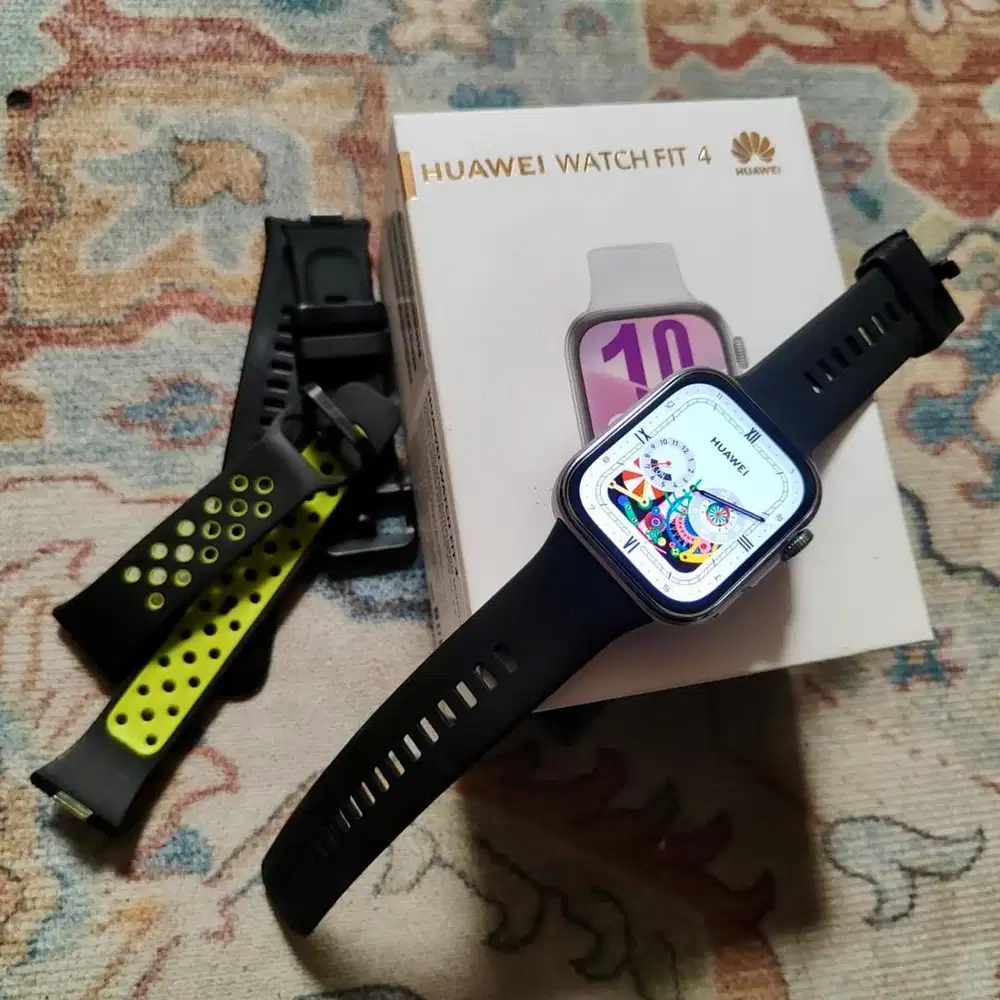 Smart watch huawei fit 4 resmi fullset original