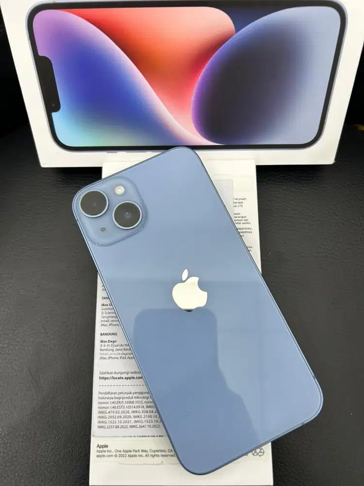 IPhone 14 , Blue , 128GB IBox