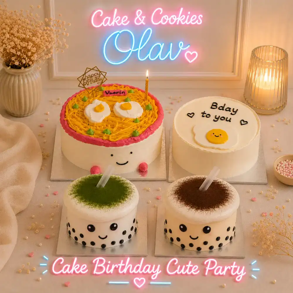 Birthday Cake , Kue Ulang Tahun , Kue Ultah