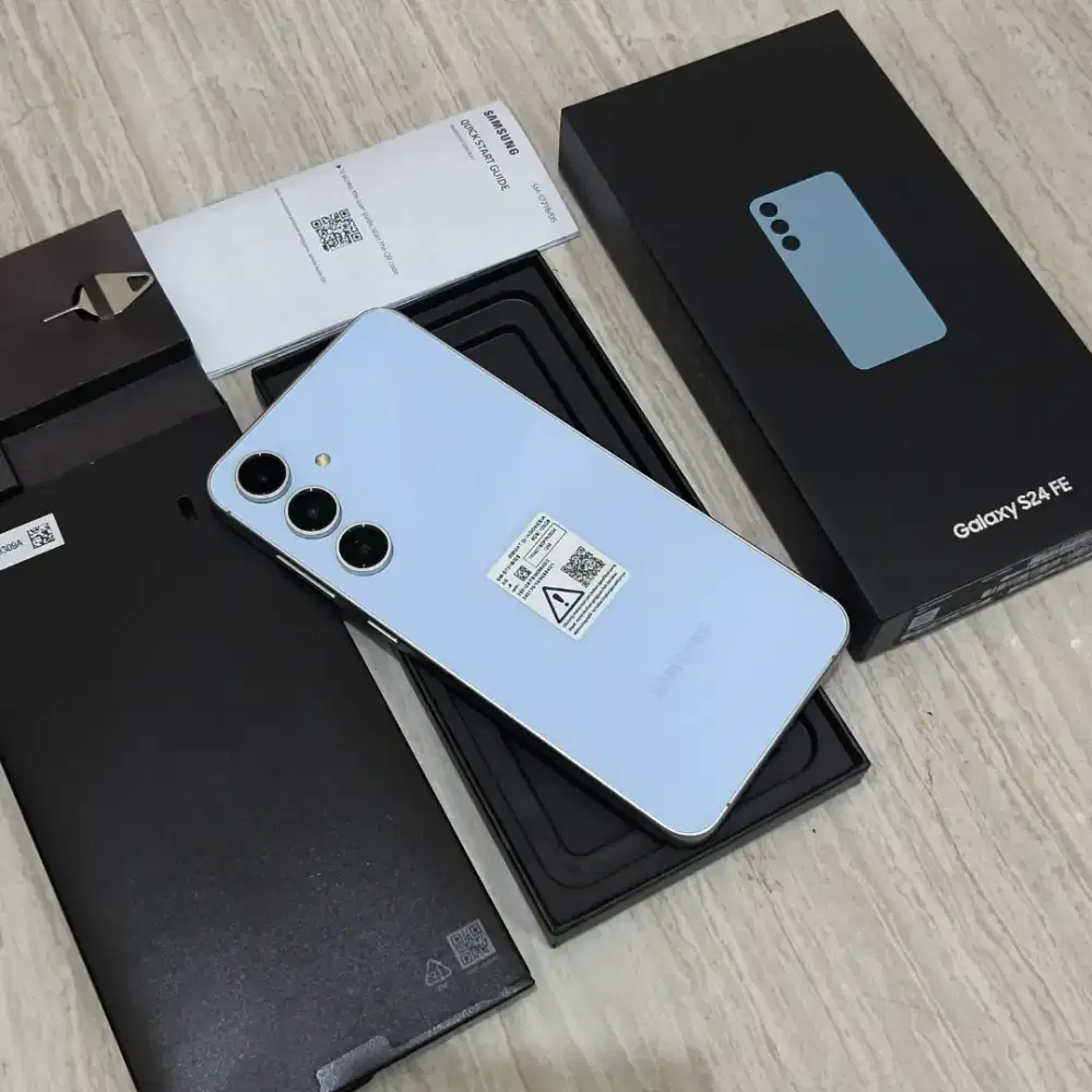 Samsung S24 FE 5G Blue SEIN Blue Fullset Like New