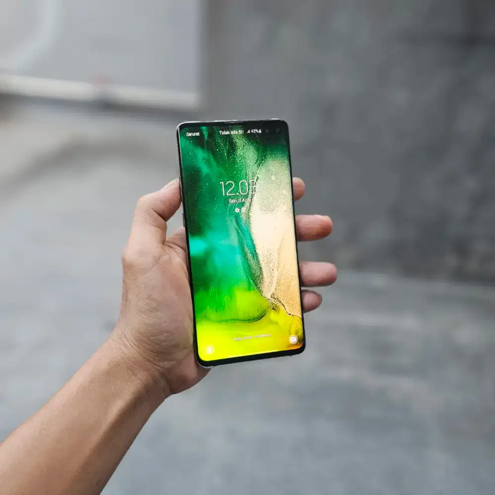 SAMSUNG GALAXY S10 PLUS SEIN 8/128 MINUS PEMAKAIAN FUNGSI NORMAL
