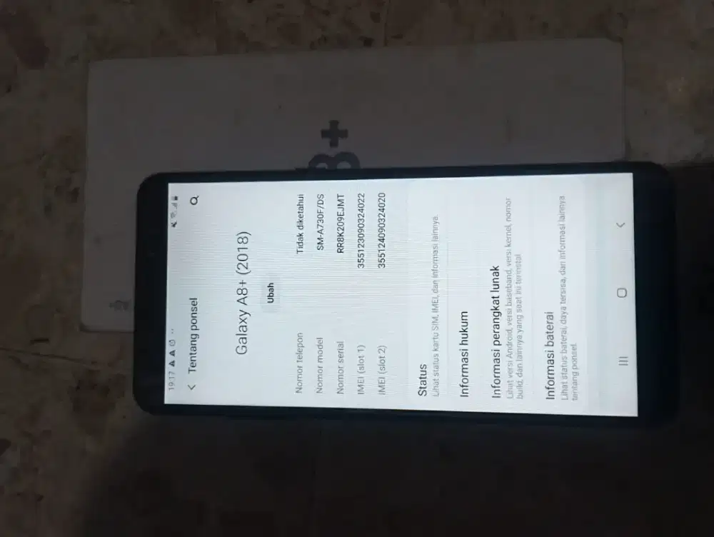 Samsung A8+ 6/64 Fullset
