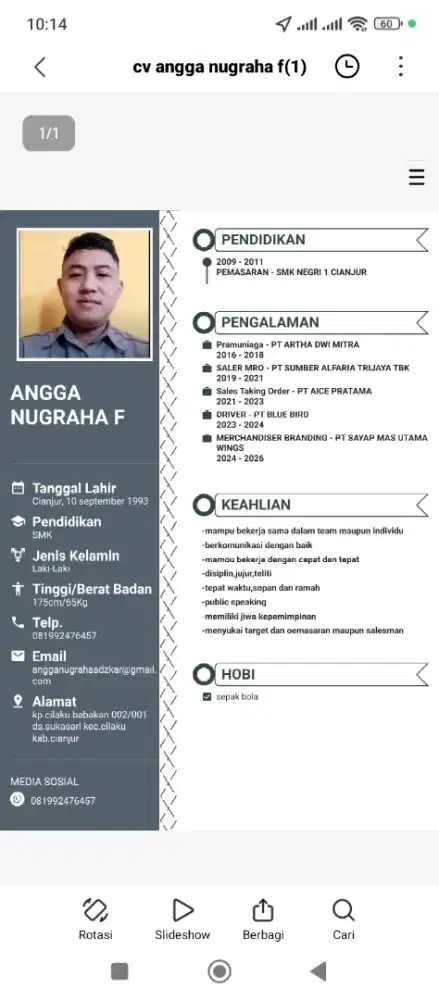Cari kerja driver