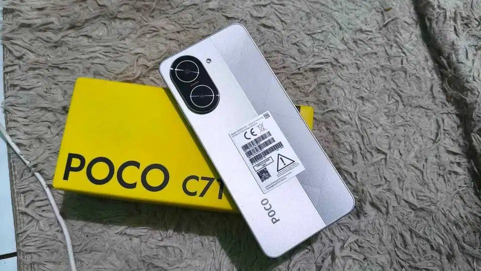 Fullset Original Poco C71 RAM 4+4 GB Memory 128 GB Garansi Resmi