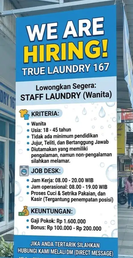 Staff Karyawan Laundry