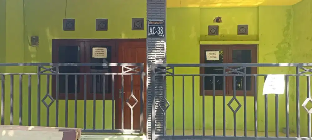 Dikontrakkan Rumah Strategis dan Nyaman