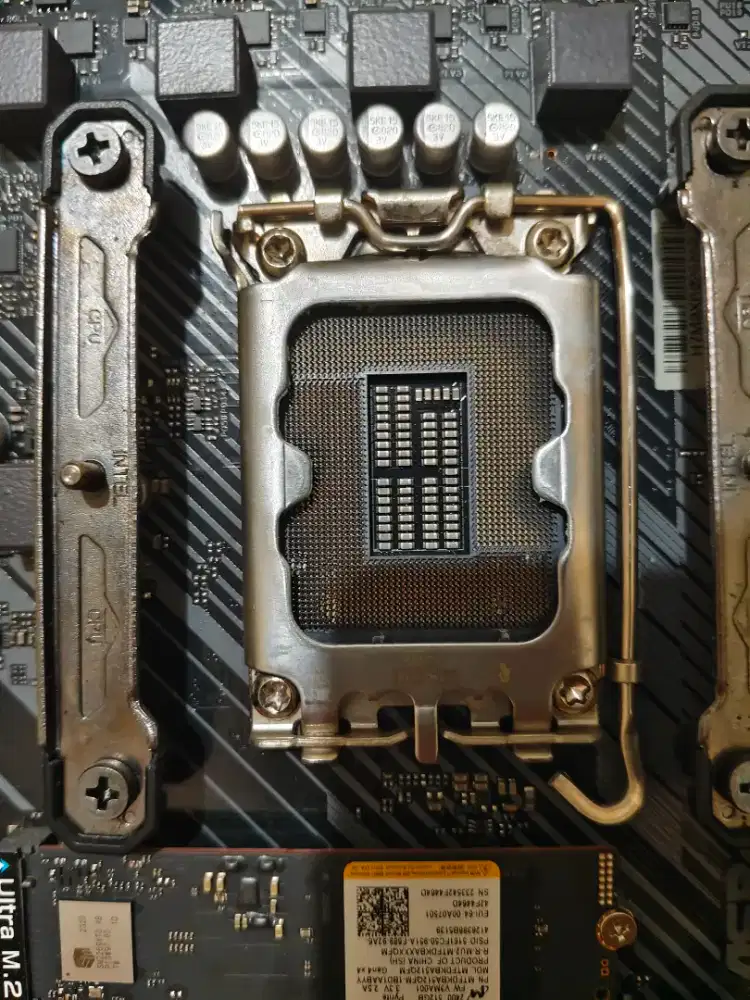 mobo h610 ddr5 asrock lga1700 minus pin bend