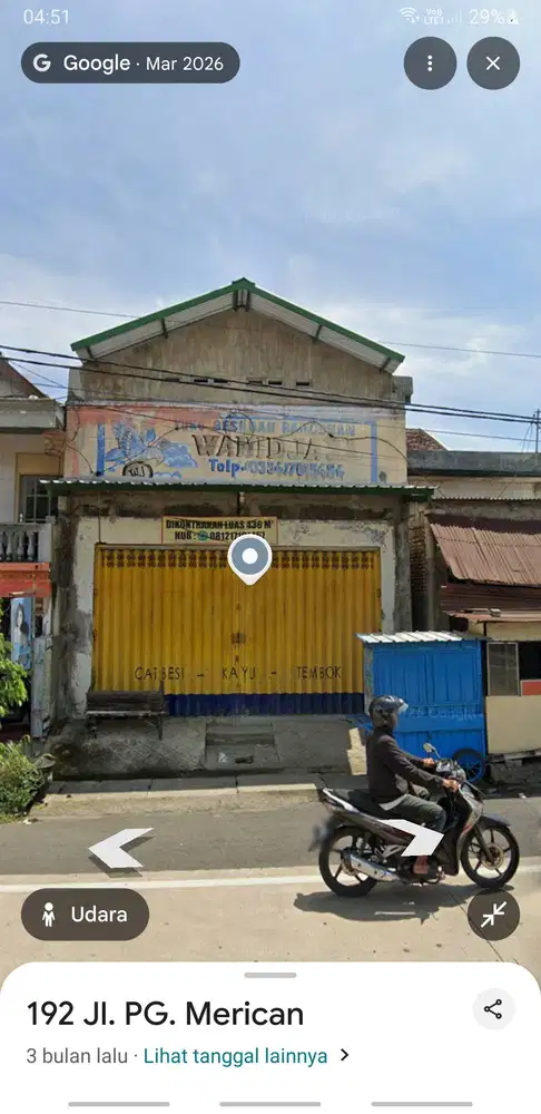 Ruko DiJUAL / DIKONTRAKKAN di Jalan PG Merican