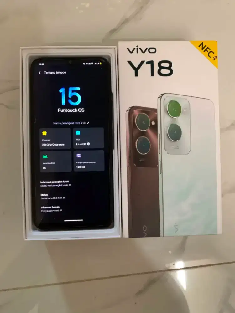 Vivo Y18 4+4 128gb Nfc