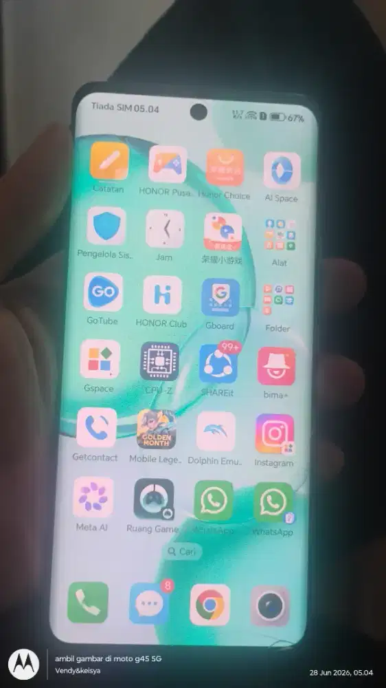 Android Honor 50 5g  8/256 batangan minus