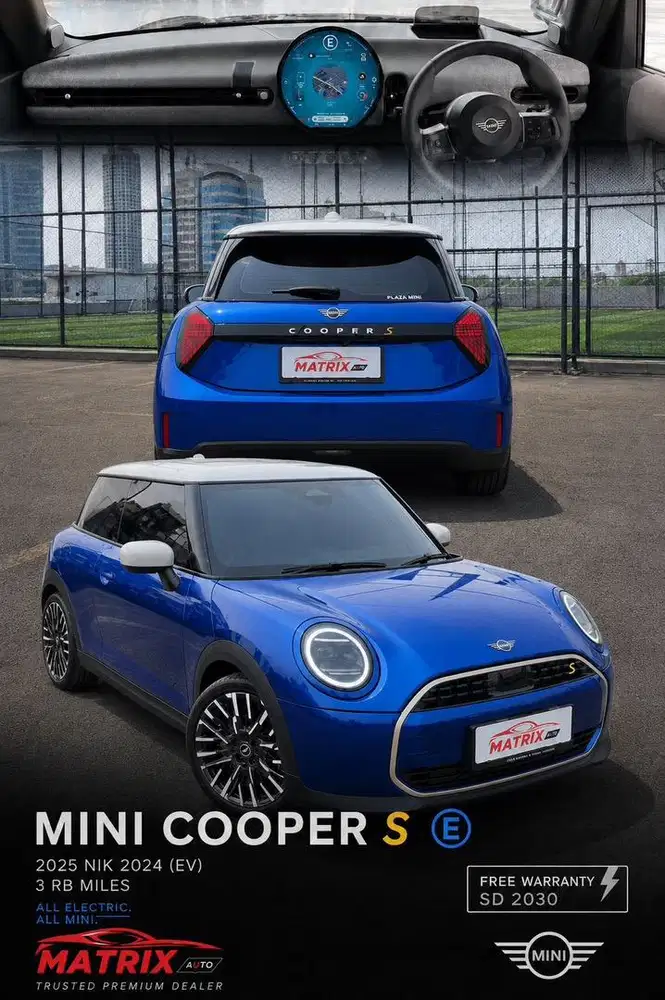 Mini cooper S electric ev 2025 nik 2024