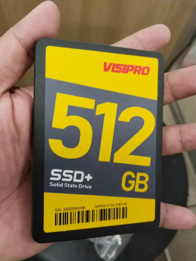 Dijual ssd visivpro 512GB sudah ter instal windows 11 25H2 office 2024