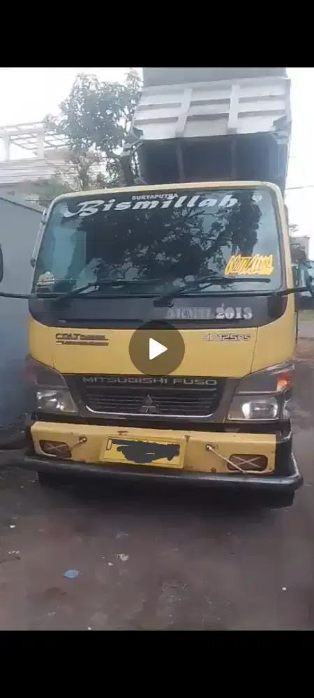 Mitsubishi Dumtruck Canter HD 125PS tahun 2017